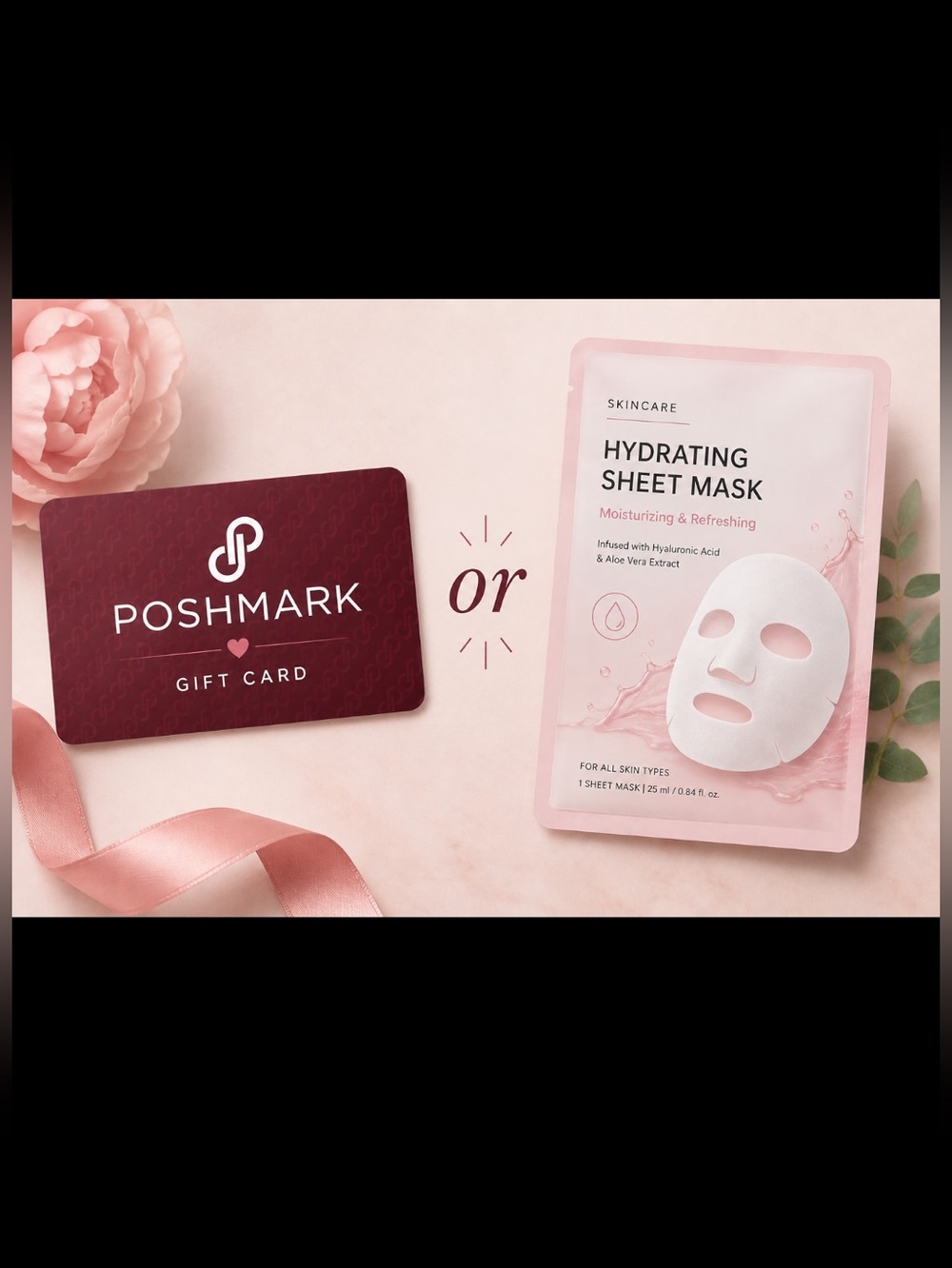 $25 Poshmark Gift Card or Random Face Mask. Winner must be present to choose.